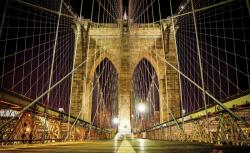 Consalnet Brooklyn Bridge poszter, fotótapéta, Vlies (368 x 254 cm) (C1-796V8)