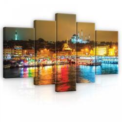 Consalnet Vászonkép, 5 darabos, Isztambul 170x100 cm méretben (C5-21016S4A)
