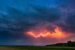 Dimex NIGHT STORM fotótapéta, poszter, vlies alapanyag, 375x250 cm (MS-5-1950)