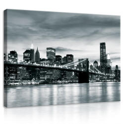 Consalnet Vászonkép, Brooklyn Bridge, 80x60 cm méretben (C5-20079O6)