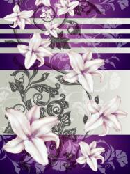 Consalnet Virág minta poszter, fotótapéta, Vlies (184x254 cm, álló) (C1-1203V4A)