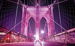 Consalnet Brooklyn Bridge poszter, fotótapéta (152, 5 x 104 cm) (C1-798VEL)