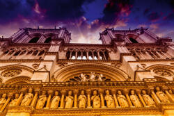 Dimex Vlies Fotótapéta - Notre Dame - 375x250 cm (MS-5-1047)