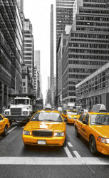 Dimex YELLOW TAXI fotótapéta, poszter, vlies alapanyag, 150x250 cm (MS-2-0008)