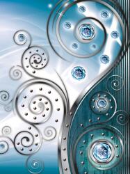 Consalnet Inda minta poszter, fotótapéta, Vlies (206x275 cm, álló) (C1-2607VEA)