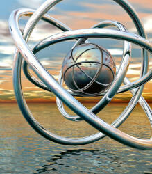 Dimex ABSTRACT BALLS fotótapéta, poszter, vlies alapanyag, 225x250 cm (MS-3-0280)
