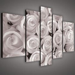 Consalnet Vászonkép, 5 darabos, Rózsák 170x100 cm méretben (C5-1566S4A)