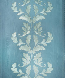 Marburg Elegáns ezüst nagy levél mintás tapéta 70 cm széles (58255) (58255)