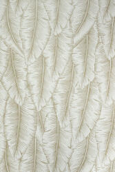 Grandeco Arany alapon tört fehér levél mintás tapéta (191201) (191201)