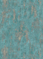 Erismann Türkiz-bézs fényes foltos beton mintás tapéta (Casual Chic 10273-18) (10273-18)
