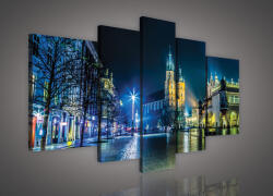 Consalnet Vászonkép, 5 darabos, Krakkó 170x100 cm méretben (C5-518S4A)