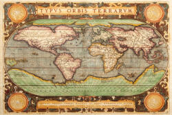 Dimex Vlies Fotótapéta - Old Map - 375x250 cm (MS-5-1531)