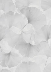 Erismann Ginkgo levél mintás tapéta fehér-szürke (Elysium 10470-31) (10470-31)