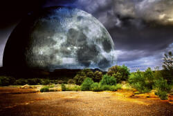 Dimex MOON fotótapéta, poszter, vlies alapanyag, 375x250 cm (MS-5-0185)