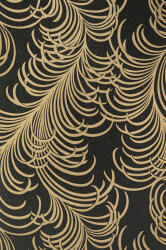 Grandeco Arany hosszú levél mintás tapéta (A46503) (A46503)