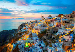 Sverus Fotótapéta Oia Santorini, 368 x 254 cm (SV-26098979WM-368X254CM)