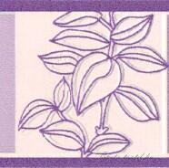 Jász-Iron Lila levél négyzetben mintás bordűr (227-063)