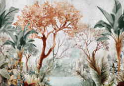 Consalnet Akvarell dzsungel poszter, fotótapéta, Vlies (104 x 70, 5 cm) (C1-15323VEM)