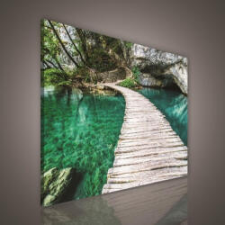 Consalnet Plitvicei tavak, vászonkép, 60x40 cm méretben (C5-500O4)