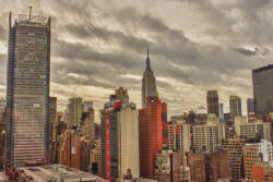 Dimex Vlies Fotótapéta - Aerial View of New York - 375x250 cm (MS-5-2962)
