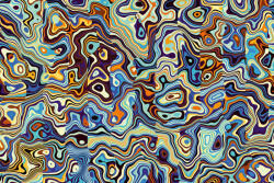 Dimex Vlies Fotótapéta - Geometrical wavy fractal image - 375x250 cm (MS-5-2522)