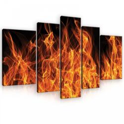 Consalnet Vászonkép, 5 darabos, Tűz 170x100 cm méretben (C5-10442S4A)