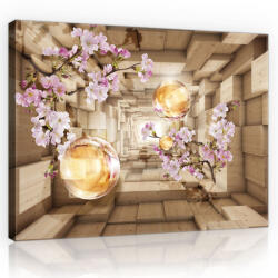 Consalnet Vászonkép, Magnőlia 3D-s 80x60 cm méretben (C5-10217O6)