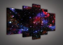 Consalnet Vászonkép, 5 darabos, Univerzum 170x100 cm méretben (C5-1665S4A)