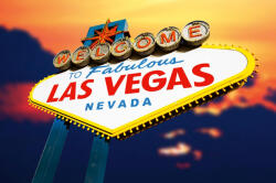 Dimex LAS VEGAS SIGN fotótapéta, poszter, vlies alapanyag, 375x250 cm (MS-5-2225)