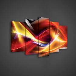 Consalnet Vászonkép 5 darabos, Absztrakt 100x60 cm méretben (C5-262S17)
