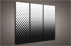 Consalnet Pöttyök, 3 darabos vászonkép, 90x80 cm méretben (C5-888S6)