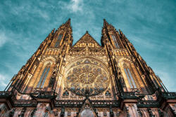 Dimex Vlies Fotótapéta - Castle in Prague - 375x250 cm (MS-5-1049)