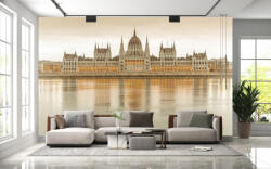 Sverus Fotótapéta Parliament Building in Budapest in Sepia, 416 x 290 cm (SV-17742996PEWM-416X290CM)