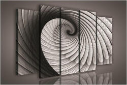 Consalnet Vászonkép, 5 darabos Spirál 150x100 cm méretben (C5-1090S12)