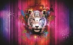 Consalnet Tigris poszter, fotótapéta (208 x 146 cm) (C1-893VEXL)