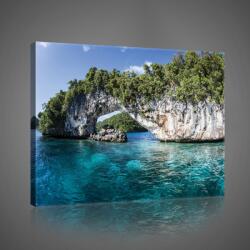 Consalnet Sziklafal a tengerben, vászonkép, 60x40 cm méretben (C5-2700O4)