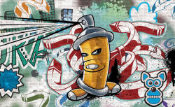 Consalnet Graffiti poszter, fotótapéta (416 x 254 cm) (C1-1397VEXXXL)