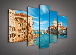 Consalnet Vászonkép, 5 darabos, Velence 170x100 cm méretben (C5-286S4A)