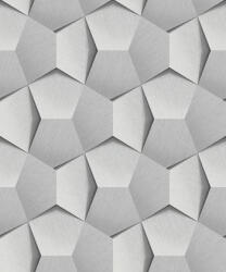 Grandeco Világos szürke 3D mintás tapéta (Tempo A54604) (A54604)