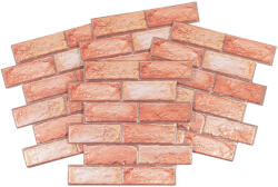 GRACE Csempematrica, 3D Öntapadós falpanel, Piros tégla, 4db/csomag (TPWP540CSOM)