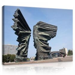Consalnet Vászonkép, Katowice, A sziléziai felkelők emlékműve, 60x40 cm méretben (C5-10617O4)
