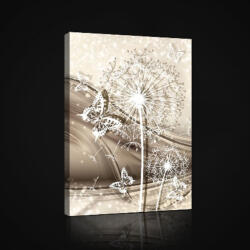 Consalnet Pitypang és pillangók, vászonkép, 40x60 cm méretben (C5-2438O4)