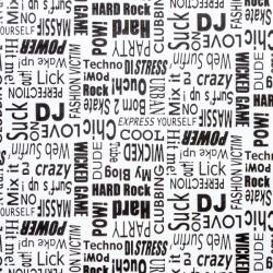 Vénilia Décor Gekkofix TEXTS öntapadós tapéta 90 cm x 15 m (11932)