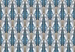 Consalnet Absztrakt minta poszter, fotótapéta Vlies (152, 5 x 104 cm) (C1-11278VEL)