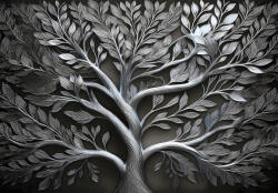Sverus Majestic Silver Tree fotótapéta, 312 x 219 cm (SV-46715ee2240834-312X219CM)