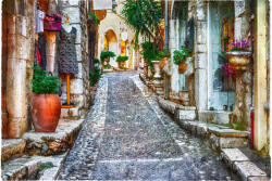 Dimex Vlies Fotótapéta - St. Paul de Vence - 375x250 cm (MS-5-0701)