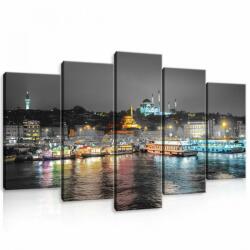 Consalnet Vászonkép 5 darabos, Isztambul 100x60 cm méretben (C5-10152S17)