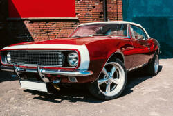 Dimex Vlies Fotótapéta - Hot red muscle car - 375x250 cm (MS-5-2735)