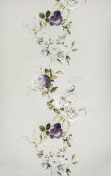 Rasch Lila -szürke rózsa mintás tapéta (289014) (289014)