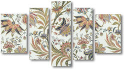 Consalnet Vászonkép, 5 darabos, Virág mintás 170x100 cm méretben (C5-1074S4A)